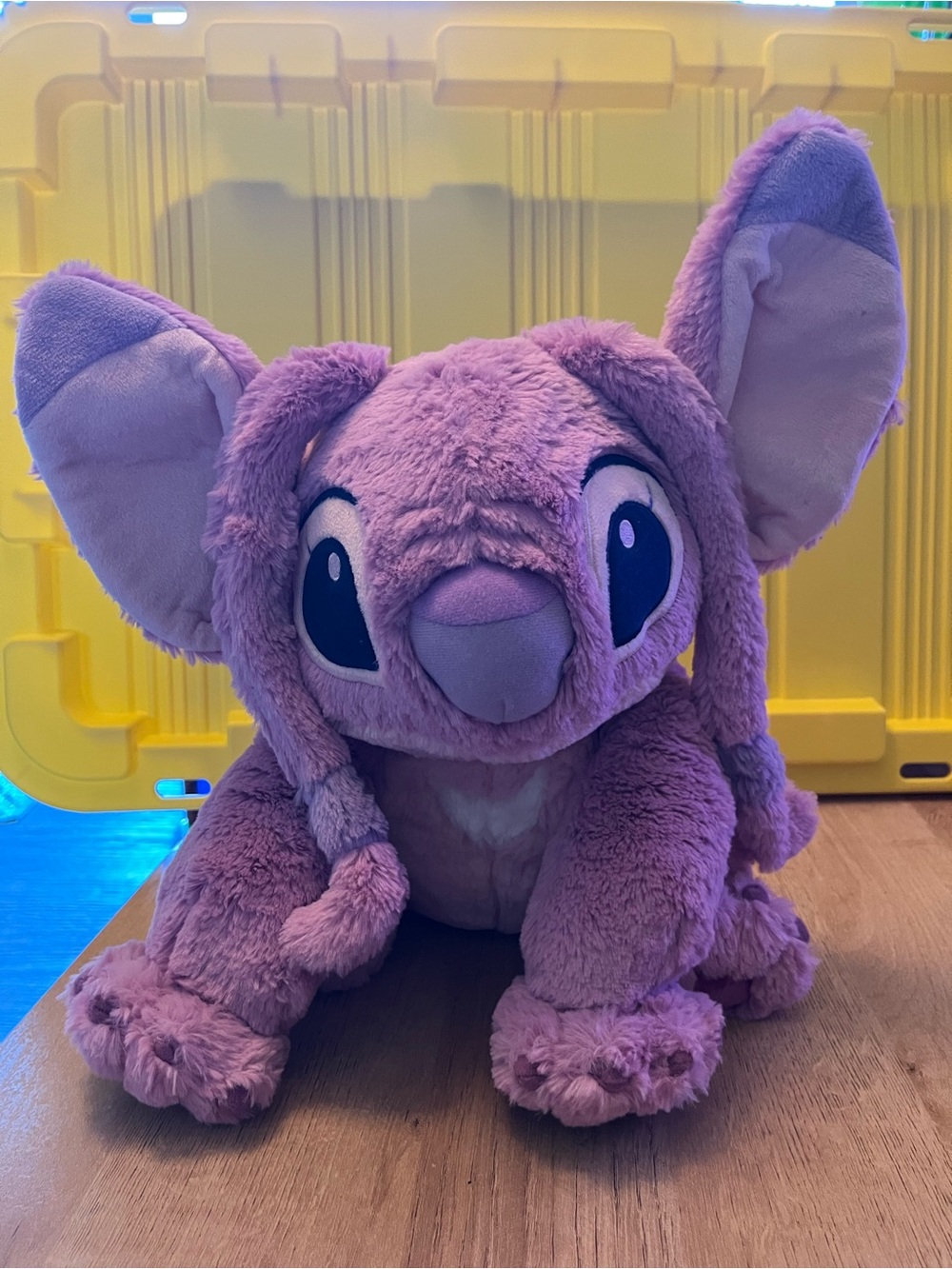 Disney ANGEL Lilo & Stitch 15” Plush Purple Pink Soft Girlfriend Stuffed Toy